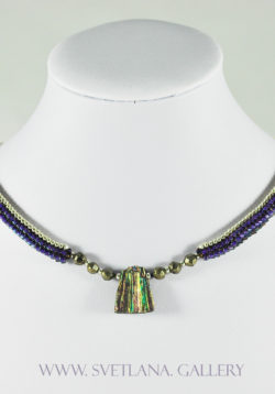 Independent Spirit Pyrite Necklace