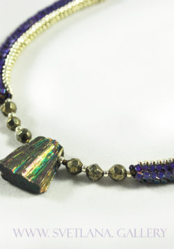 Independent Spirit Pyrite Necklace