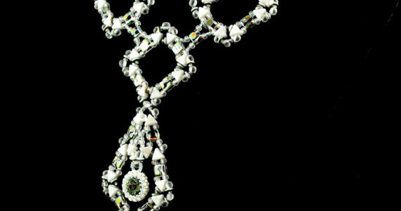 Funtile Necklace in White