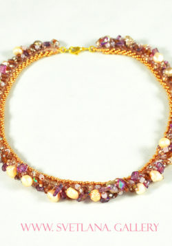 Spring Bloomer Pearl Necklace