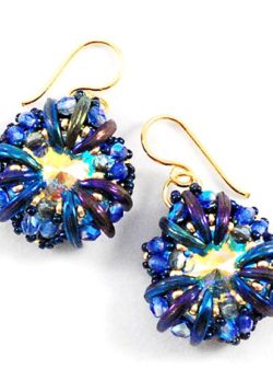 Nabia Earrings Bead Pattern and Tutorial