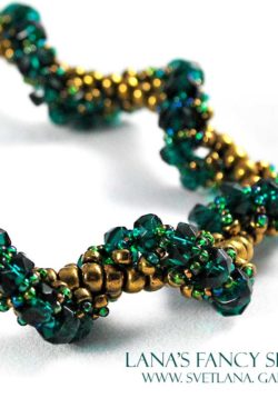 Lana's Fancy Spiral Bead Pattern And Tutorial