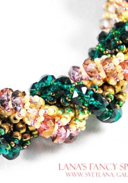 Lana's Fancy Spiral Bead Pattern And Tutorial
