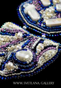 Pearly Fish Statement Necklace