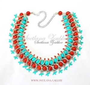 Nerita Necklace Variation - Southwestern Theme
