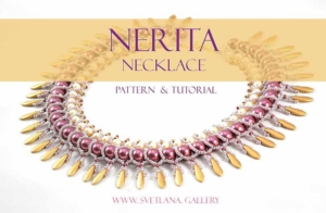 Nerita Necklace Beading Pattern Netting Stitch Tutorial