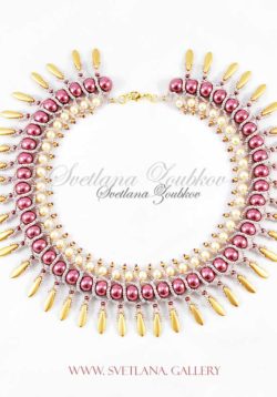 Nerita Necklace Beading Pattern Netting Stitch Tutorial