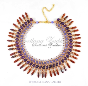 Nerita Necklace Variation - Natural Stone Beads