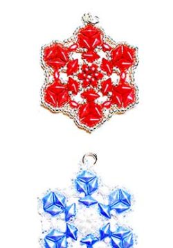 Crystallina Pendant Bead Pattern Tutorial