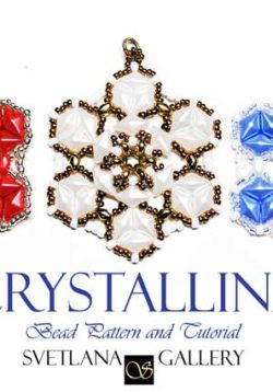 Crystallina Pendant Bead Pattern Tutorial