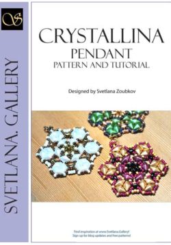 Crystallina Pendant Bead Pattern Tutorial