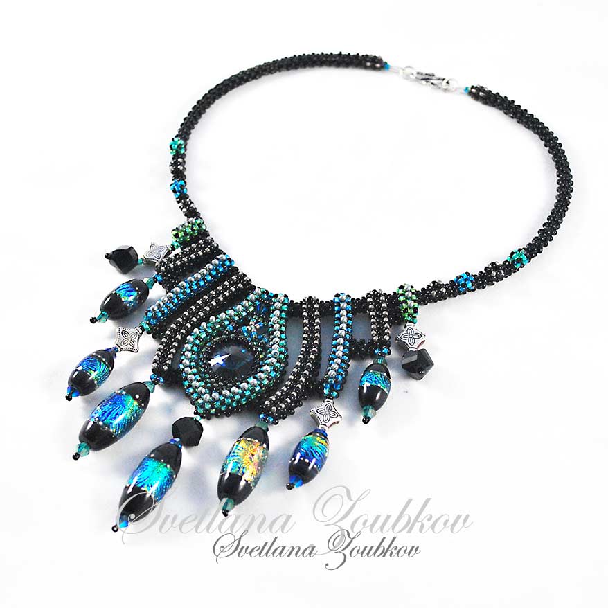 Necklace "Jolene" - beadwork design by Svetlana
