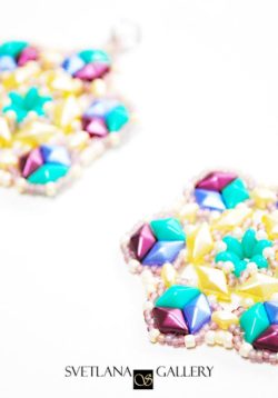 Crystallina Pendant Bead Pattern Tutorial