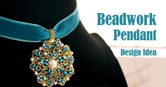 Beadwork Pendant Design Idea