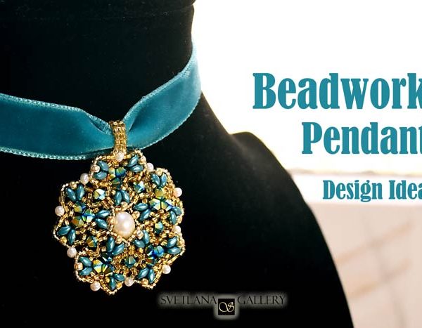 Beadwork Pendant Design Idea
