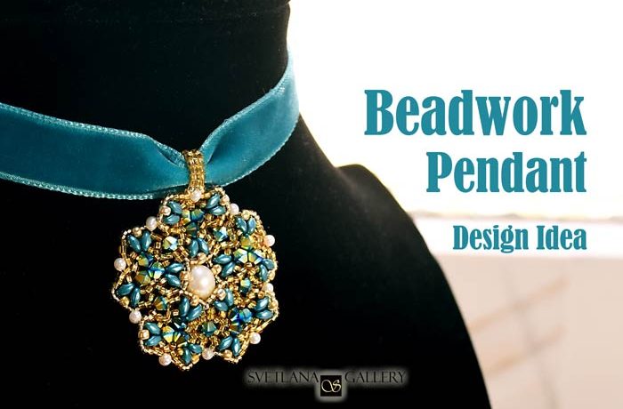 Beadwork Pendant Design Idea