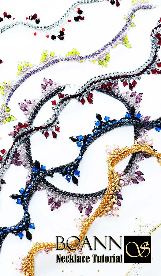 Boann Necklace Beading Pattern Tutorial