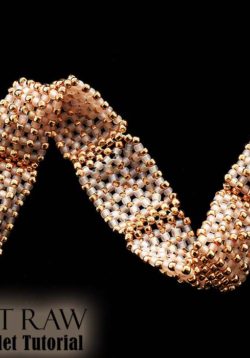 Dot RAW Bracelet Beading Pattern Tutorial