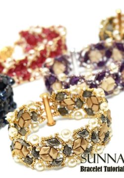 Sunna Beaded Bracelet Pattern Tutorial