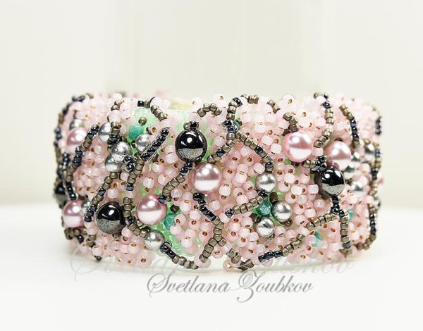 Peyote Stitch Base Bracelet Variation