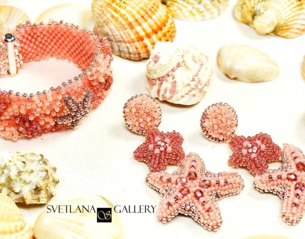 Starfish Jewelry Set