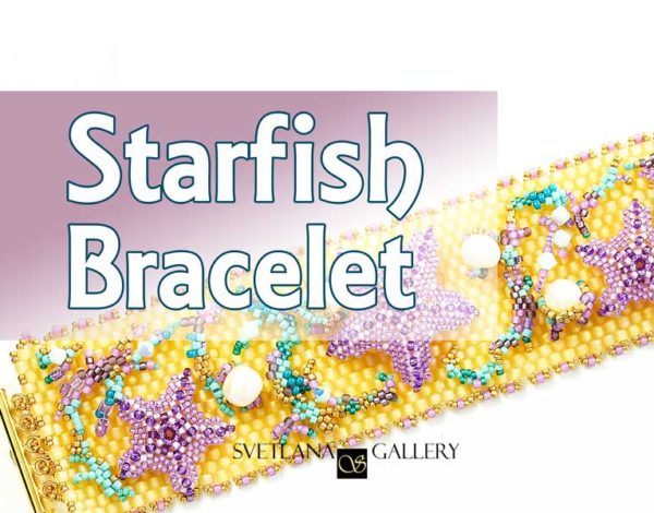 Starfish Bracelet Peyote Stitch Beadwork Design Idea - Svetlana.Gallery