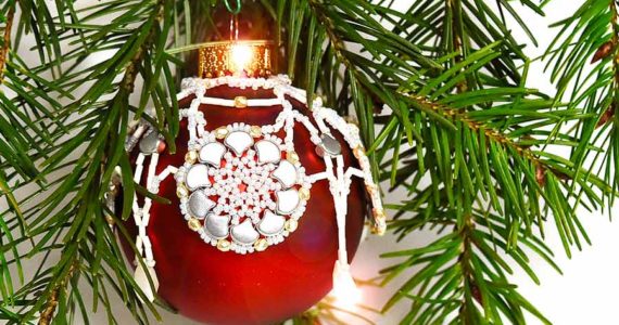 Christmas Tree Ornament Idea Using Disa Element