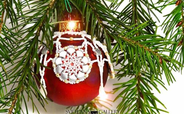 Christmas Tree Ornament Idea Using Disa Element