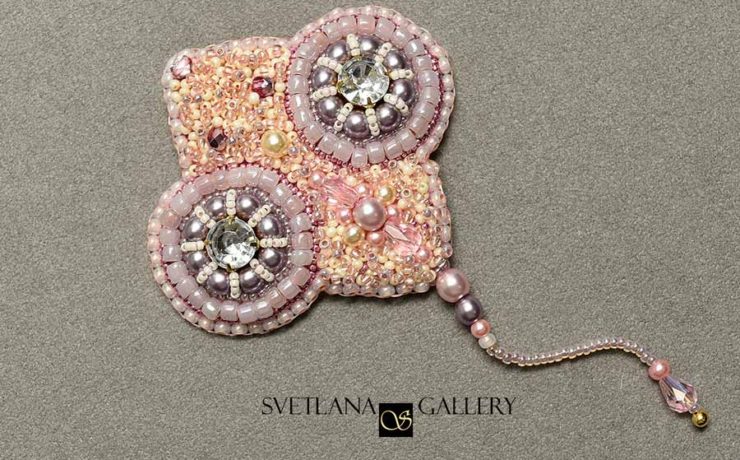 Mouse Brooch Beadwork Idea