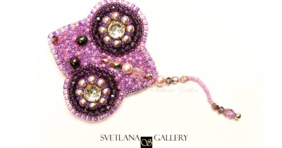 Mouse Brooch Bead Embroidery Tutorial