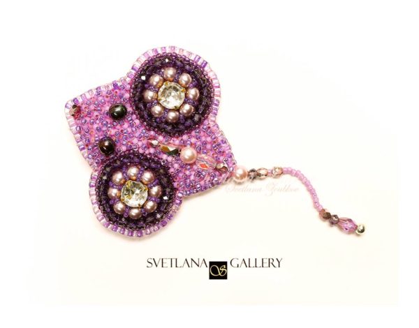 Mouse Brooch Bead Embroidery Tutorial