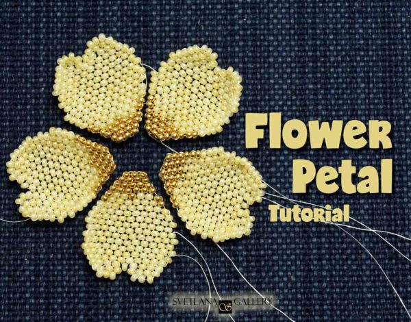 Flower Petal Peyote Stitch Tutorial