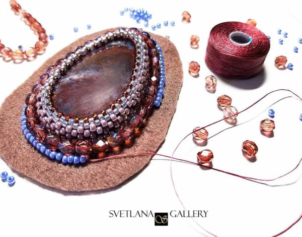 Bead Embroidery Thread Color Tip