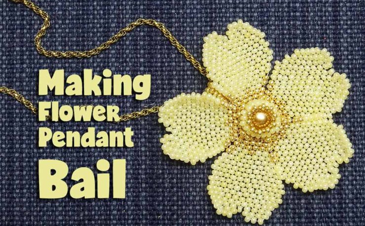 Making Flower Pendant Bail