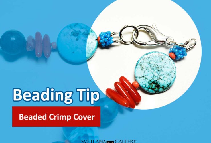 Beaded Crimp Cover