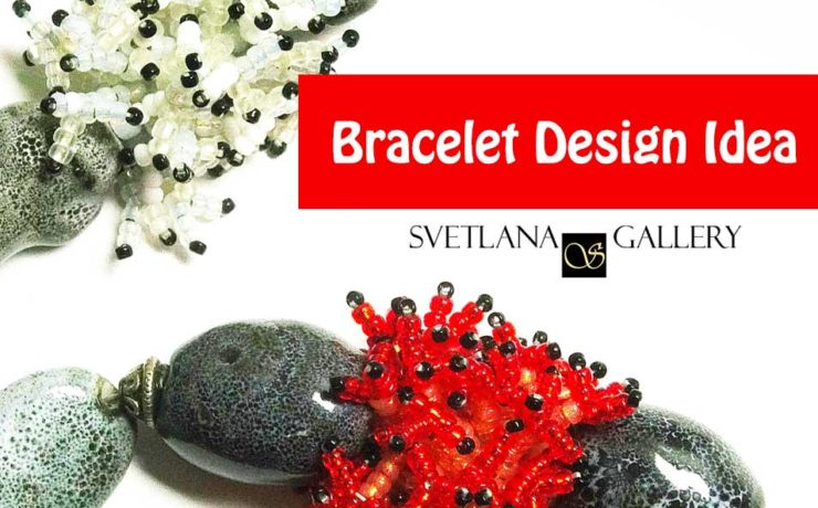 Beaded Fringe Bracelet Idea