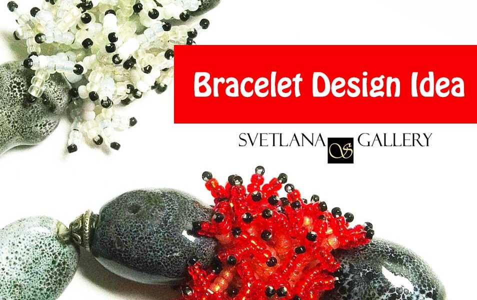 Beaded Fringe Bracelet Idea