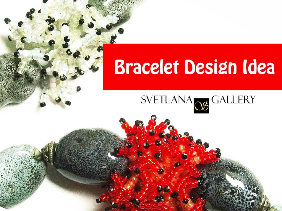 Beaded Fringe Bracelet Idea