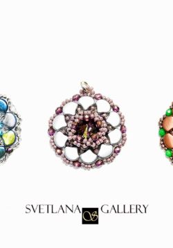 Disa Pendant Pattern Tutorial