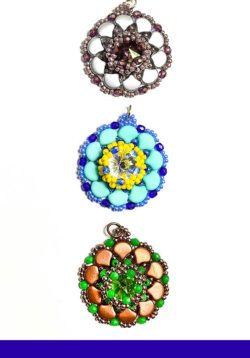 Disa Pendant Pattern Tutorial