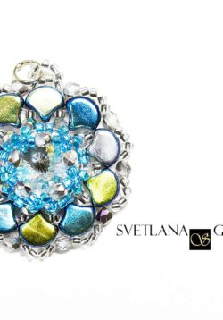 Disa Pendant Pattern Tutorial