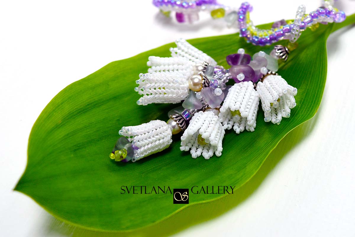Spring Flower Necklace