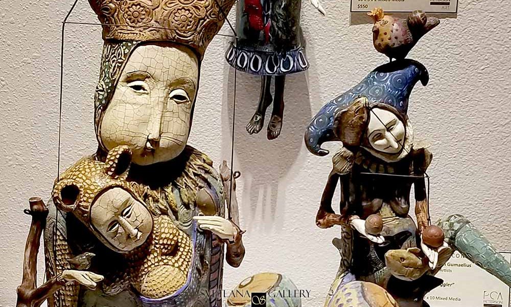 Robin & John Gumaelius Sculptures