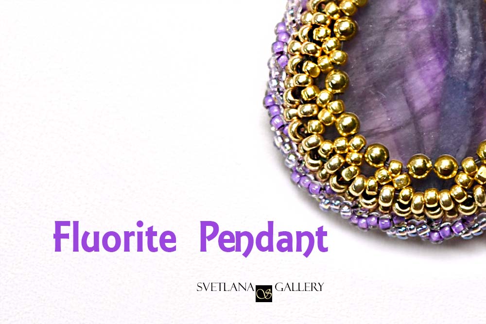 First Fluorite Pendant Bezel