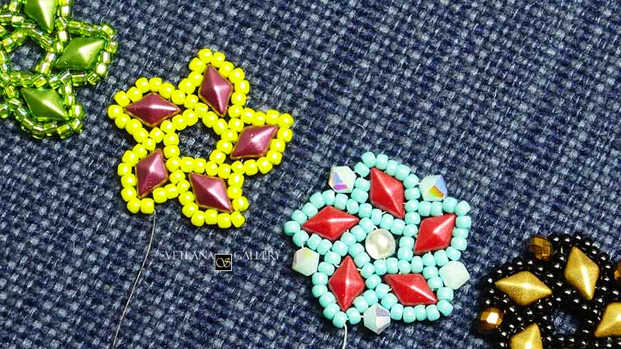 DiamonDuo Flower Motif DiamonDuo Flower Motif