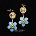 Opalite Flower Earrings
